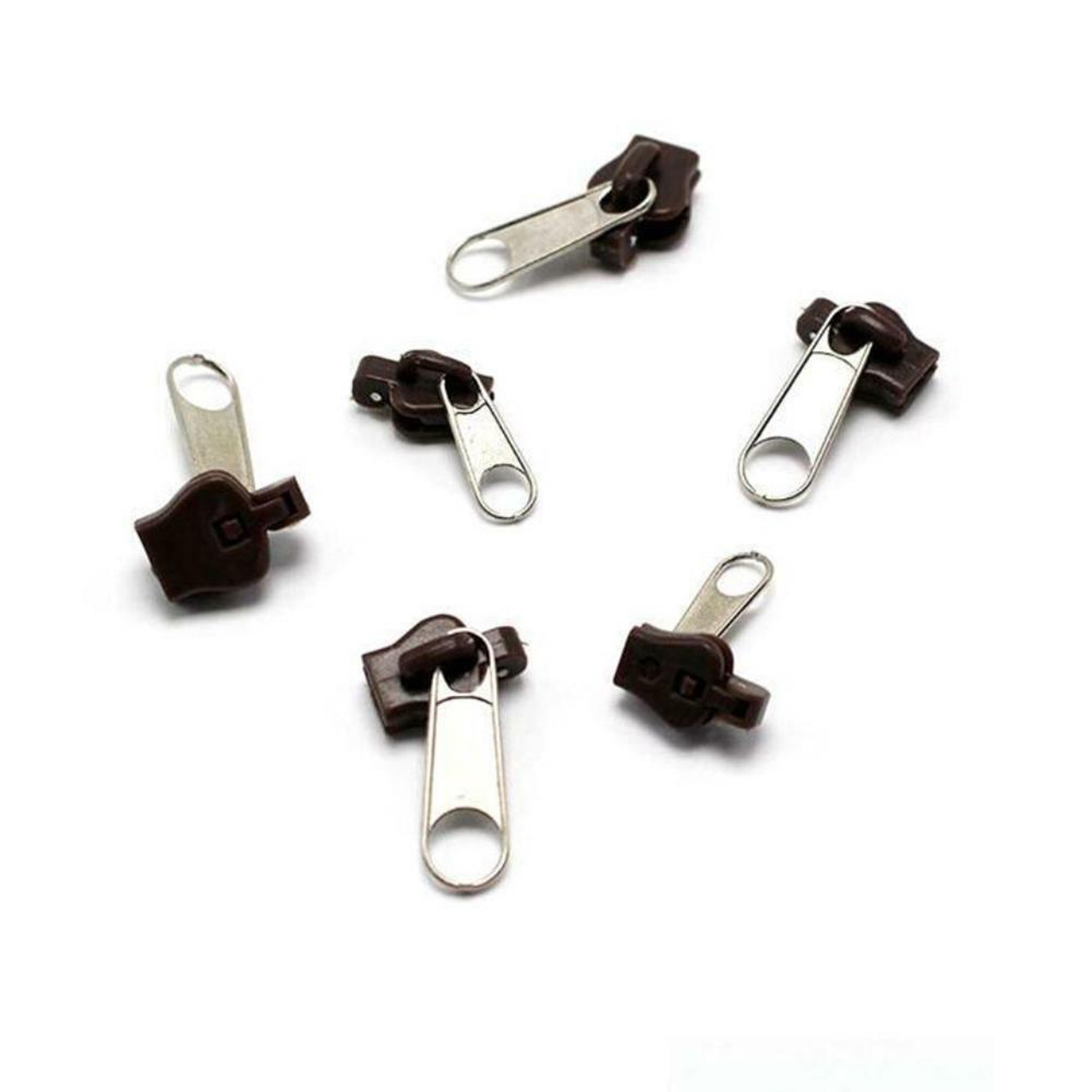 Popularny 6 sztuk/zestaw zamek błyskawiczny suwak ratować natychmiastowy zestaw naprawczy S/M/L rozmiary zamek błyskawiczny zamknięcie wymiana robić szycia domowego