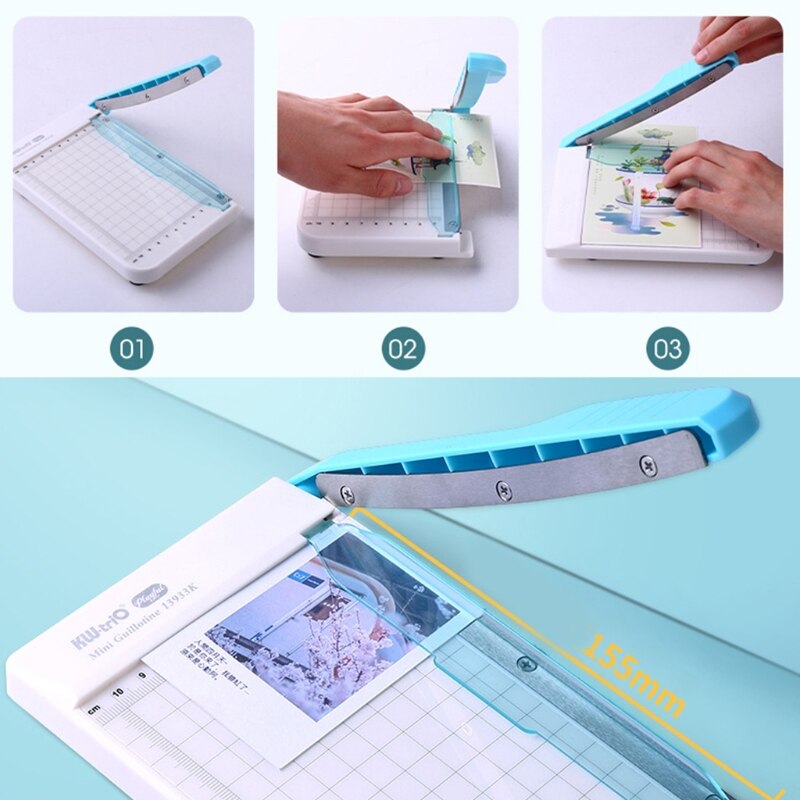 A4 Paper Guillotine Trimmer Home Office School Paper Photo Cutter Tools Cutting Machine