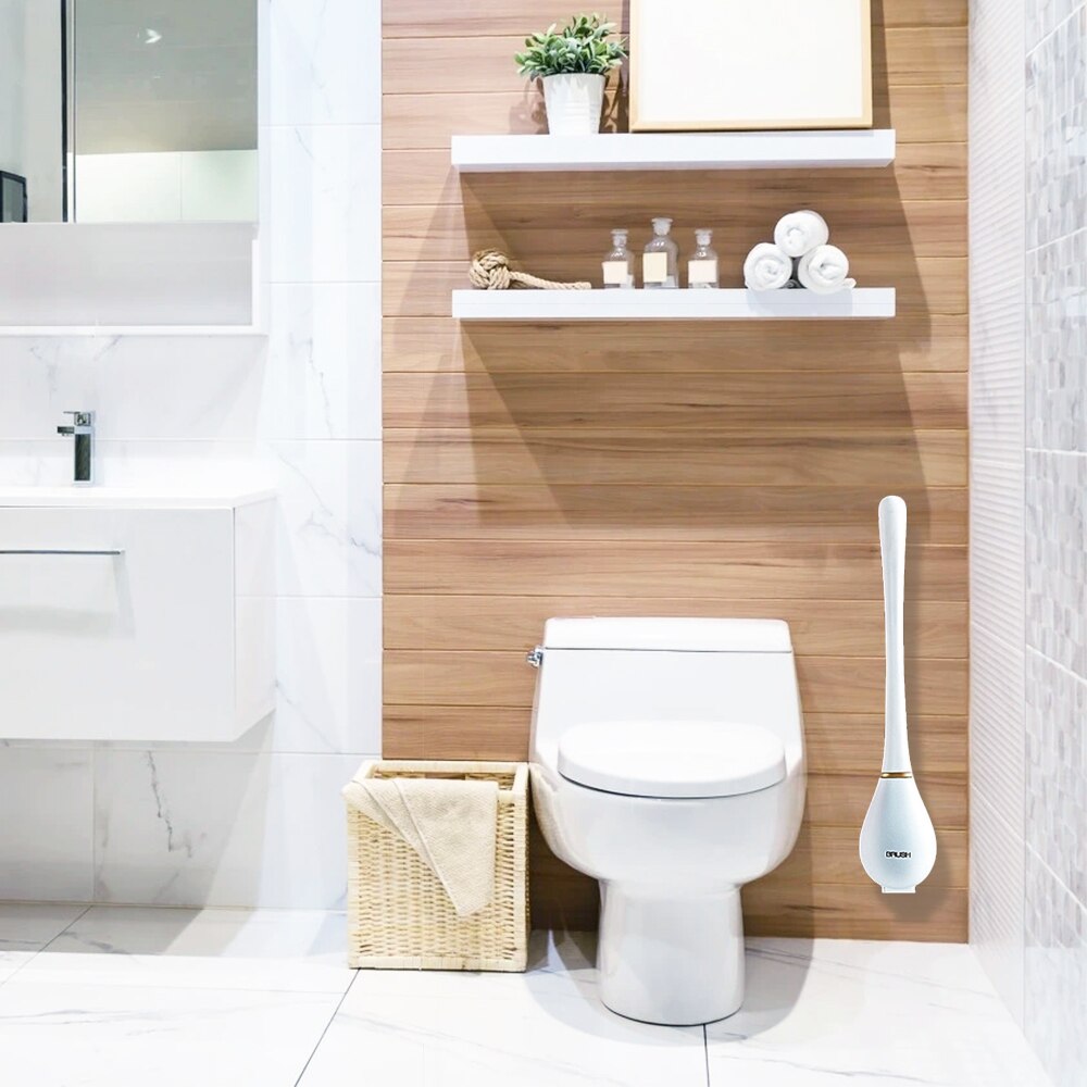 toilet brush no dead ends wash toilet silicone brush hanging kitchen gadgets and accessories baseball bat toilet brush