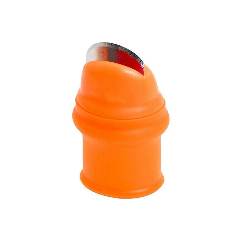 1 stücke Silikon Finger Schutz Schutz Getriebe Sicher Obst Pflücken Werkzeug Garten Protektoren für Schneiden Klinge Ringe Garten Handschuhe