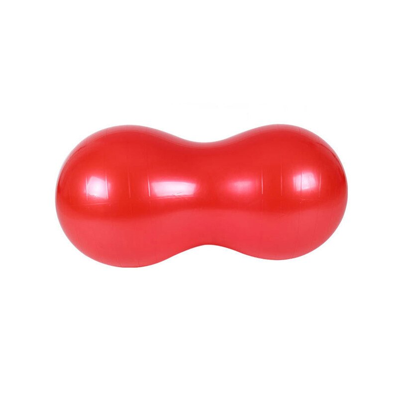 Gym yoga boll anti burst träning aerob kondition stabilitet träning balans yoga pilates träning: Röd