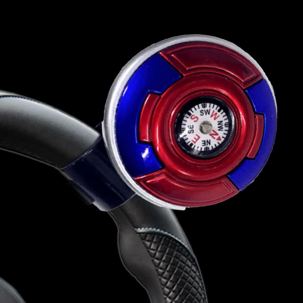 Knob Stylish Universal Metal Steering Wheel Grip for Vehicle