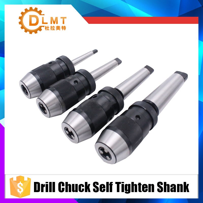 Automatic Locking Chuck 1-16mm B16 B18 and Tapered Rod MT3 1-13 3-16 Machining Center Drilling Machine