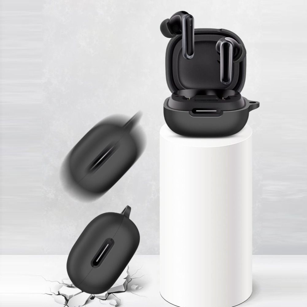 Funda anticaída para auriculares, funda protectora de silicona a prueba de polvo para auriculares Bluetooth, lavable a prueba de golpes para Anker Soundcore P40i