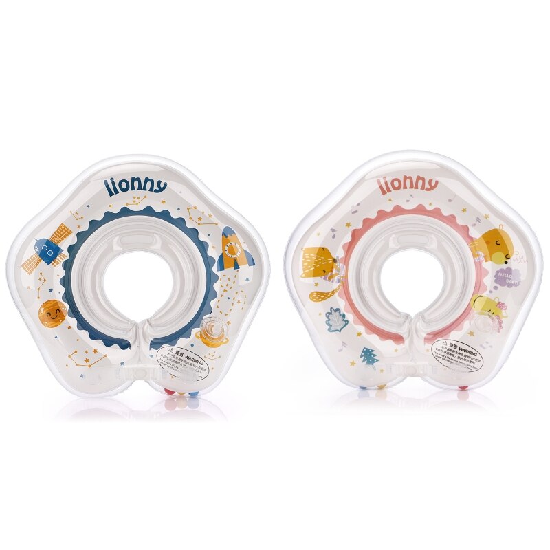 Aufblasbare Infant Neck Float Schwimmen Neck Ring Rohr 0-8months Baby Sicherheit Schwimmen Kreis Schwimmbad Zubehör