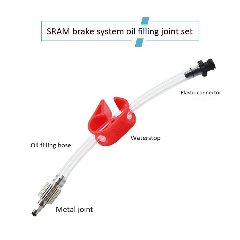 Olie Schijfrem Ontluchtingsset Tool Olie Vullen Joint Voor Sram S4 Rand Sram Brake Bleed Kit
