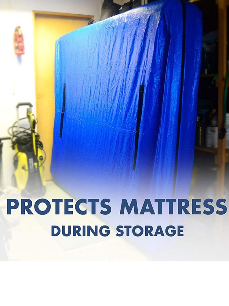Mattress Bag Waterproof Zippered Mattress Cover For Moving Storage Moisture-proof Dust Cover Storage Bag Cover PE Well-suited