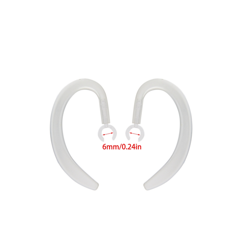 Anti-lost Soft Bluetooth-compatible Earphone Earhook Rubber Rotary Clip Headphone Stand Ergonomic Ear Hook Compact Size