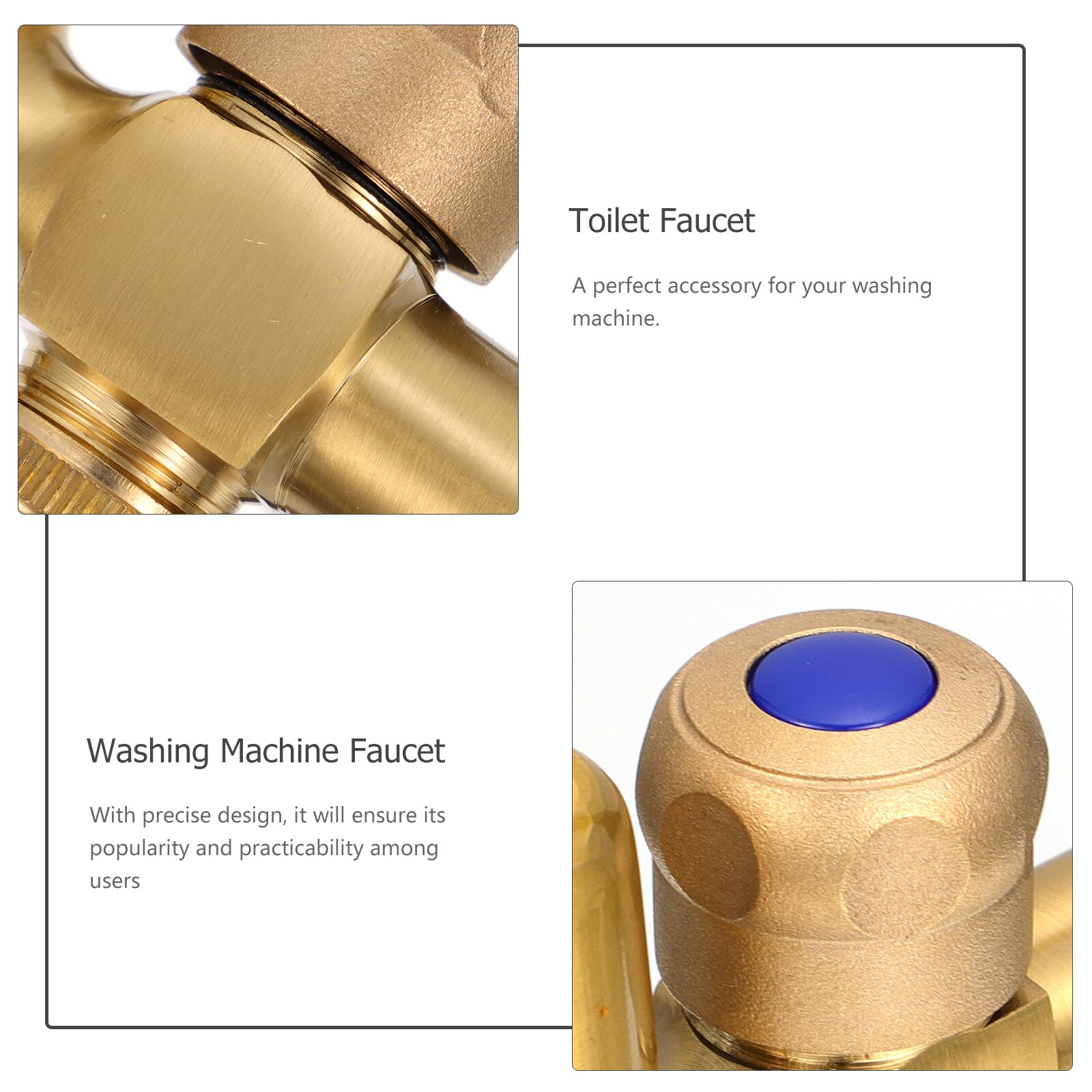 1pc Dual-purpose Home Copper Washing Machine