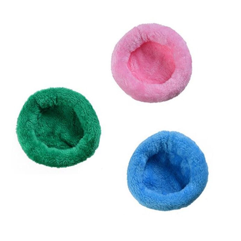 Cama suave de lana de cobaya para mascotas, jaula de animales pequeños, Mini esterilla para hámster, cama para dormir, sofá para casa de hámster, erizo A