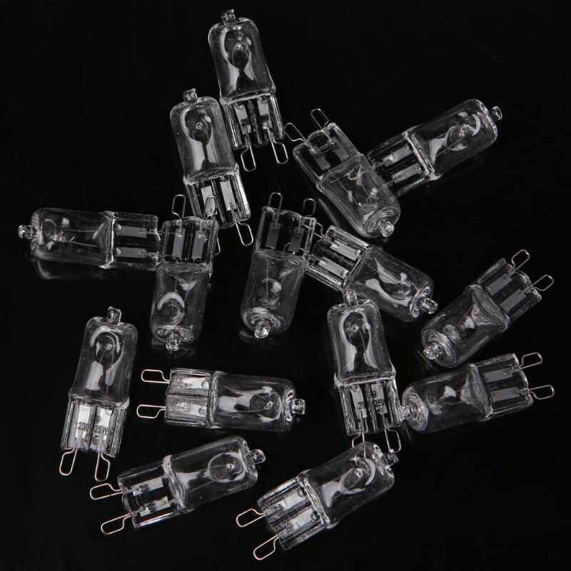 G9 Halogen Bulb Light Transparent Lamp 25W 230V 2800K Warm White Super Bright