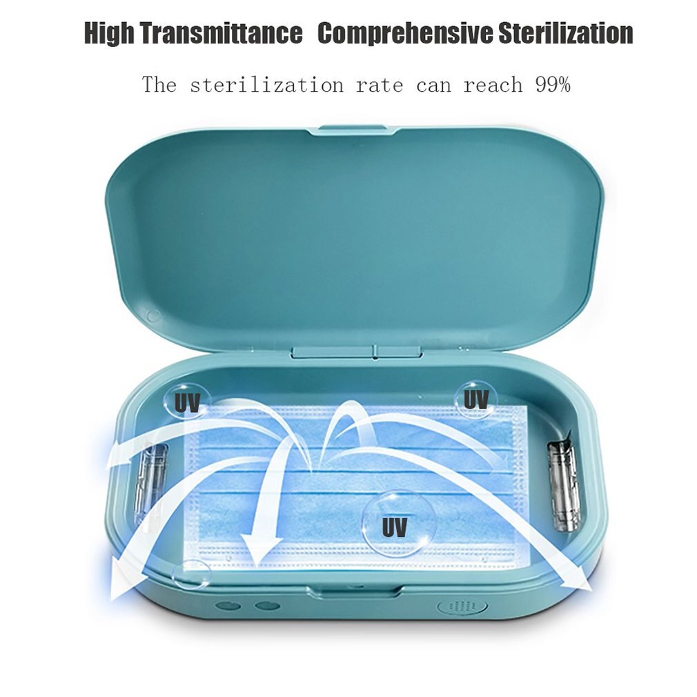 Mobile Masken UV Sterilisator Multifunktionale Desinfektion Maschine Masken Handy Sterilisation Boxen