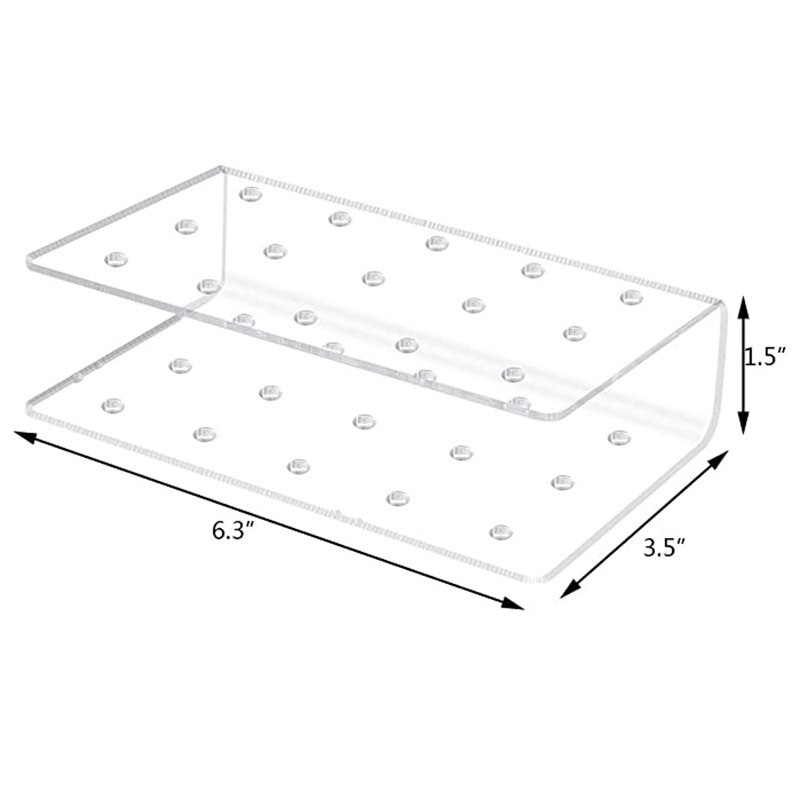 3 stuks lolli houder 15 gaten helder acryl taartstandaard display lolli standaard houder display voor bruiloften en feesten