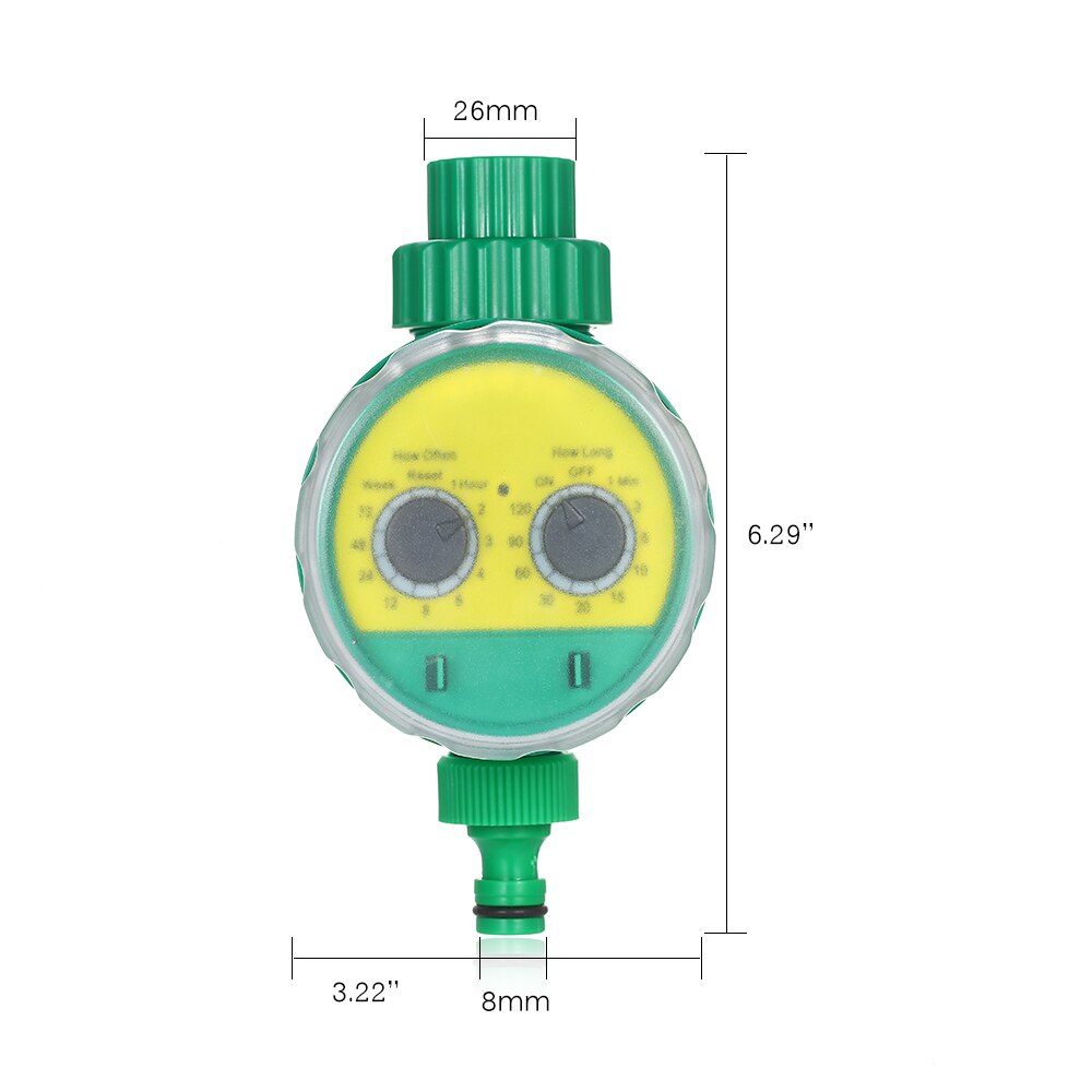 zeitgesteuert Bewässerung Regler Automatische Sprinkler Regler Programmierbare Ventil Schlauch Wasser Timer Wasserhahn Bewässerung Timer