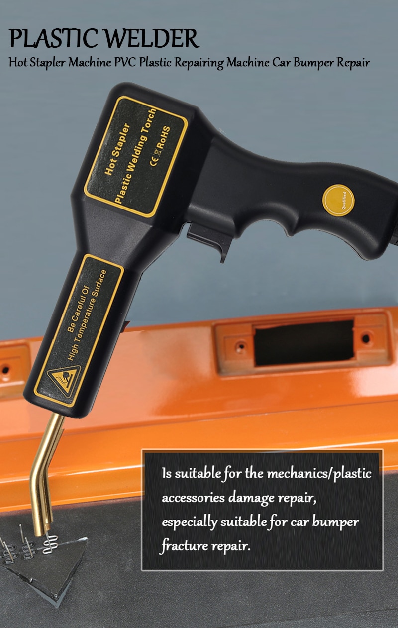 Soldering Iron For Plastic Garage Tools Handy Staplers Machine PVC Plastic Repairing Machine Bumper Repair Welding Machine