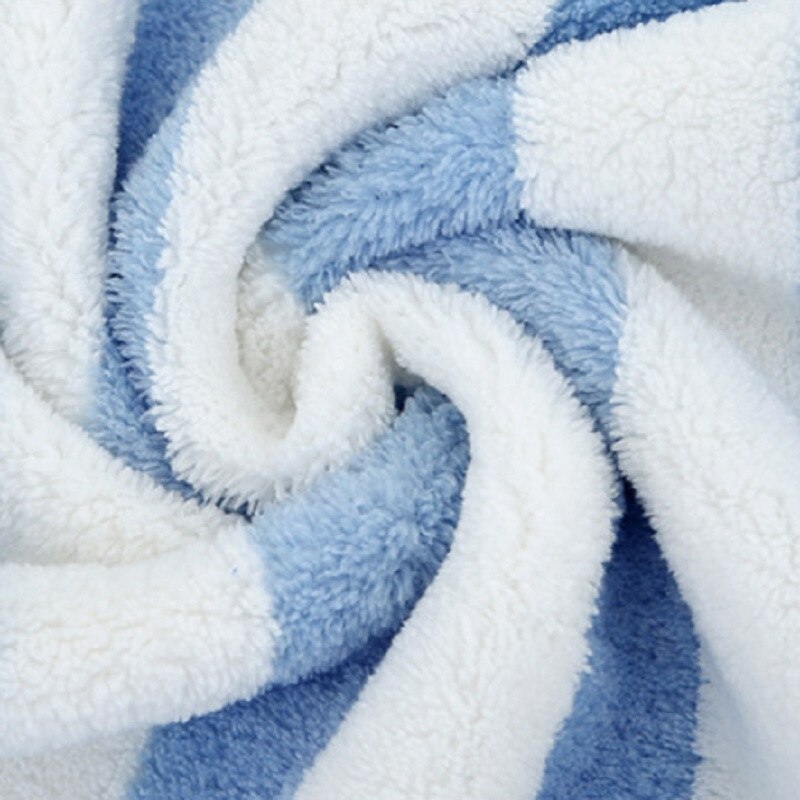 Högabsorberande randig badlakan mikrofiber mjuk hand ansiktshår damtoallas luddfria män handduk randig dusch badrumshanddukar