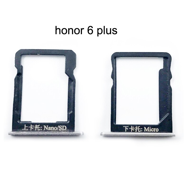 SIM Card Tray Slot Houder Voor Huawei honor 5c 7 P9 lite Mate S Sim Card Adapter