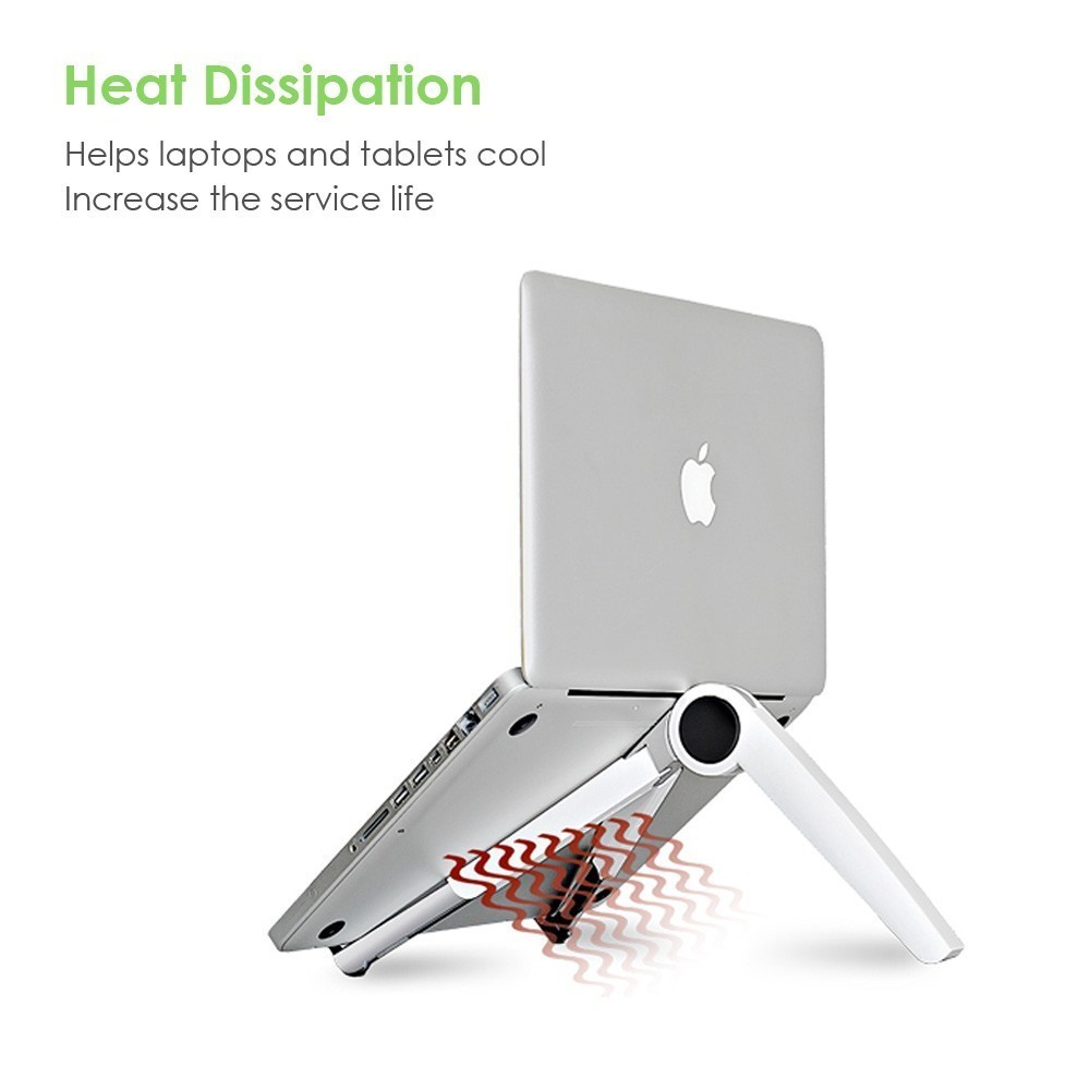 Foldable Aluminum Alloy Tablet Stand For 10-15 Inch Laptop 9-10 Inch Tablet Rotate Portable Tablet Holder Mount