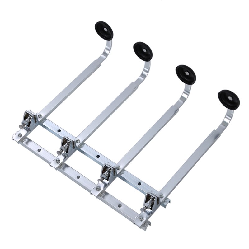 4 Bottle Stand Optic Dispenser Drinks Wine Spirits Steel Bar Butler Wall Mounted