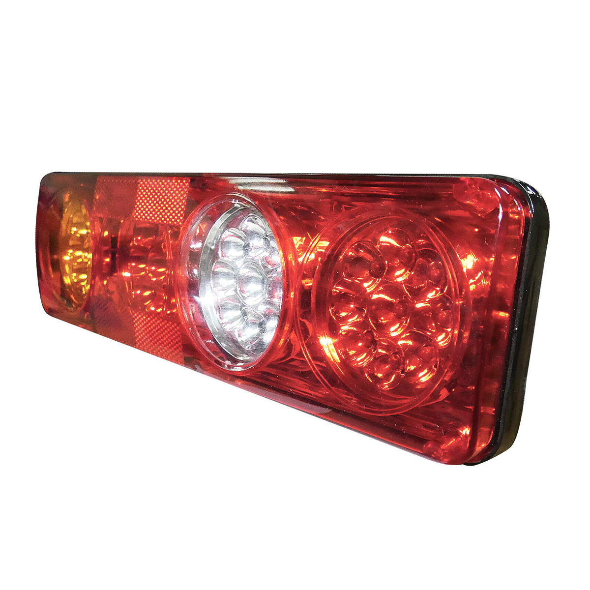 2 stuks 12V Auto Vrachtwagen LED Achter Achterlicht Waarschuwingslichten Achter Lamps4 bouten M4 Trailer Caravans Richtingaanwijzer verlichting remlicht