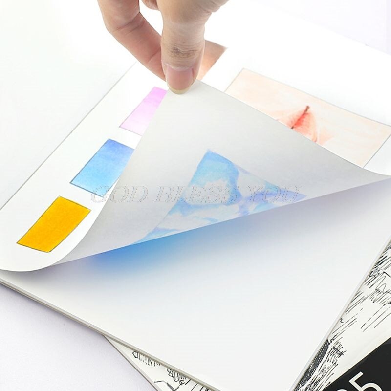 A3/A4/B5 Tekening Papier Pad Notebook Schetsboek Voor Marker Art Paiting Dagboek Student 30 Vellen