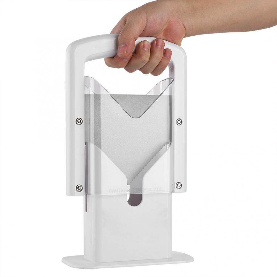 Stainless Steel Bagel Guillotine Slicer Bread Cutters Slicing Kitchen Tool Style