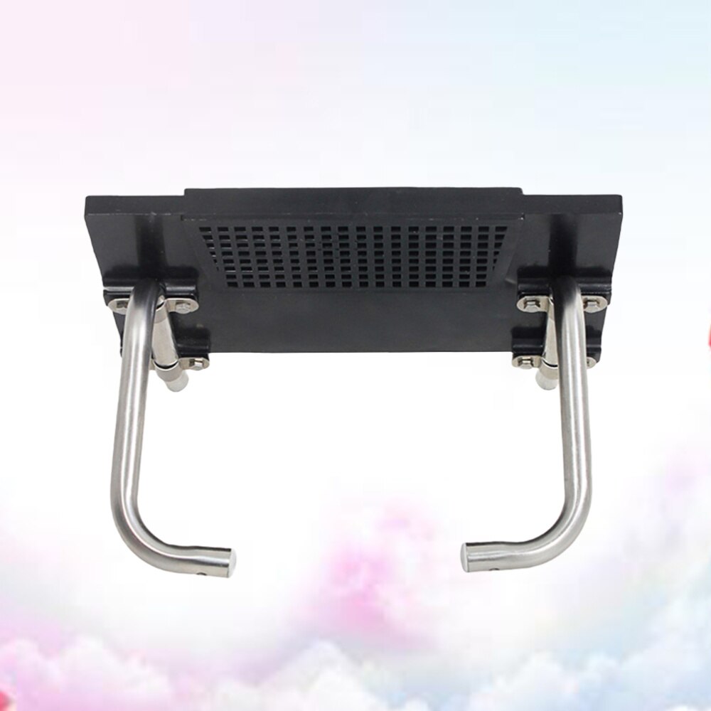 Inflatable Boat Kayak Accessories Motor Mount Rack Bracket for Inflatable Air Boat Kayak Boat Accessories Marine Fishing (Black)