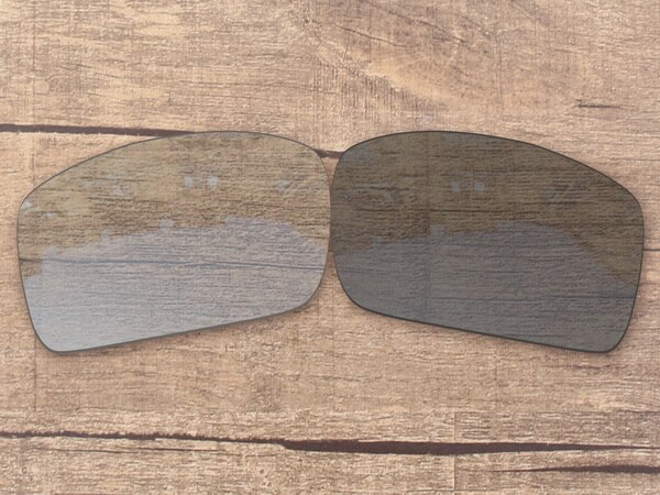 Vonxyz 20+ Color Choices Polarized Replacement Lenses for-Oakley Oil Drum Frame: Grey Photochromic