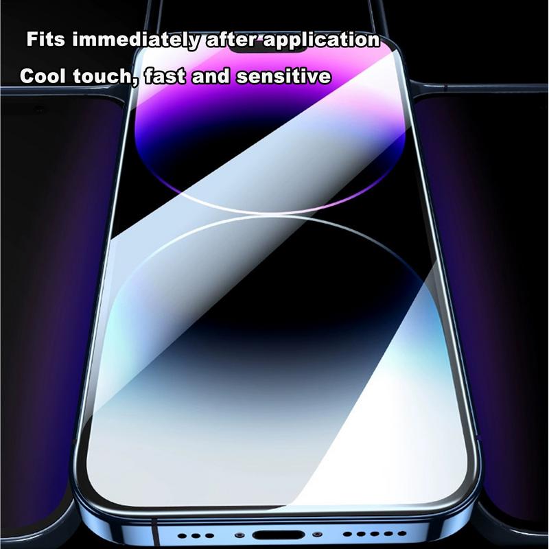 For IPhone 16/iPhone 16 Pro Anti Spy Screen Protector Anti-Scratch Cell Phone Privacy Screen Privacy Phone Screen Dustproof