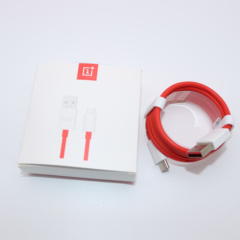 Original ONEPLUS 6T Dash Charger 5V/4A 1M Quick Charge Cable USB Type-C Wall Power Socket Adapter for One Plus 7 6T 5T 5 3T 3: 100CM Cable Box
