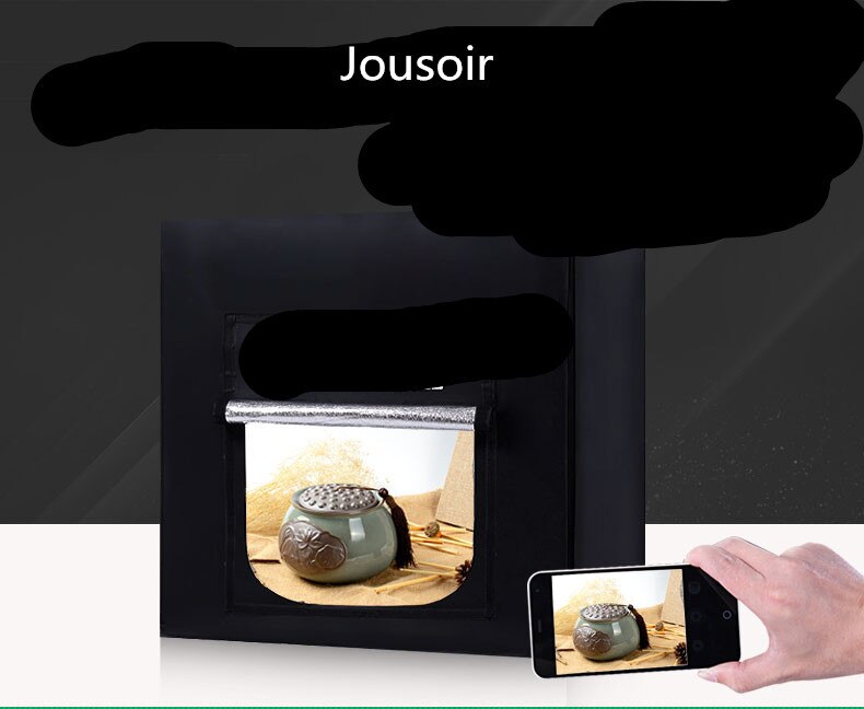 40 X 40cm Portable Mini Photography Light Box Integrated Light Tent for Studio Product Photography