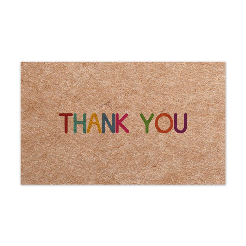 30Pcs carta Kraft colorata grazie carte etichetta per la decorazione di nozze piccola impresa dare carta regalo scuola bambini elogi carta: A10