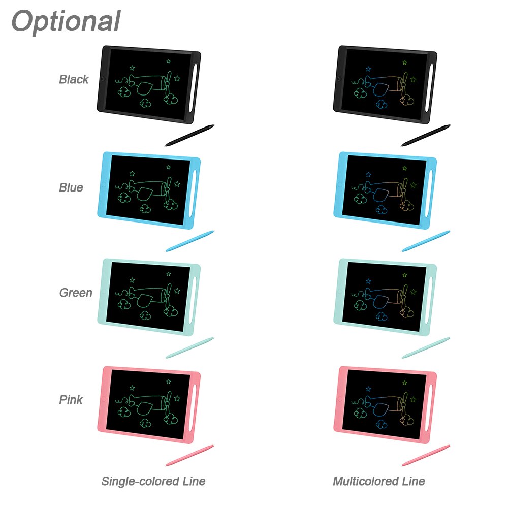 LCD Writing Tablet 11.5 Inch Erasable Pressure-sensitive Drawing and Writing Board Eye-protective Handwriting Paper Doodle Pad
