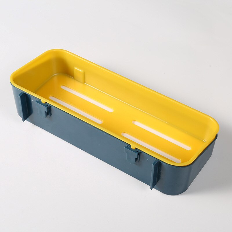 Bathroom Shelf Storage Shampoo Holder Kitchen Storage Rack Organizer Wall Shelf Bathroom Holder Shelves Corner Shower Shelf: Orange