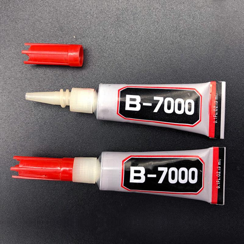 Clear Contact Telefoon Reparatie Lijm Multifunctionele Lijm Voor DIY Glas Plastic Precisie Applicator Inbegrepen 15 ml B7000 Lijm Reparatie