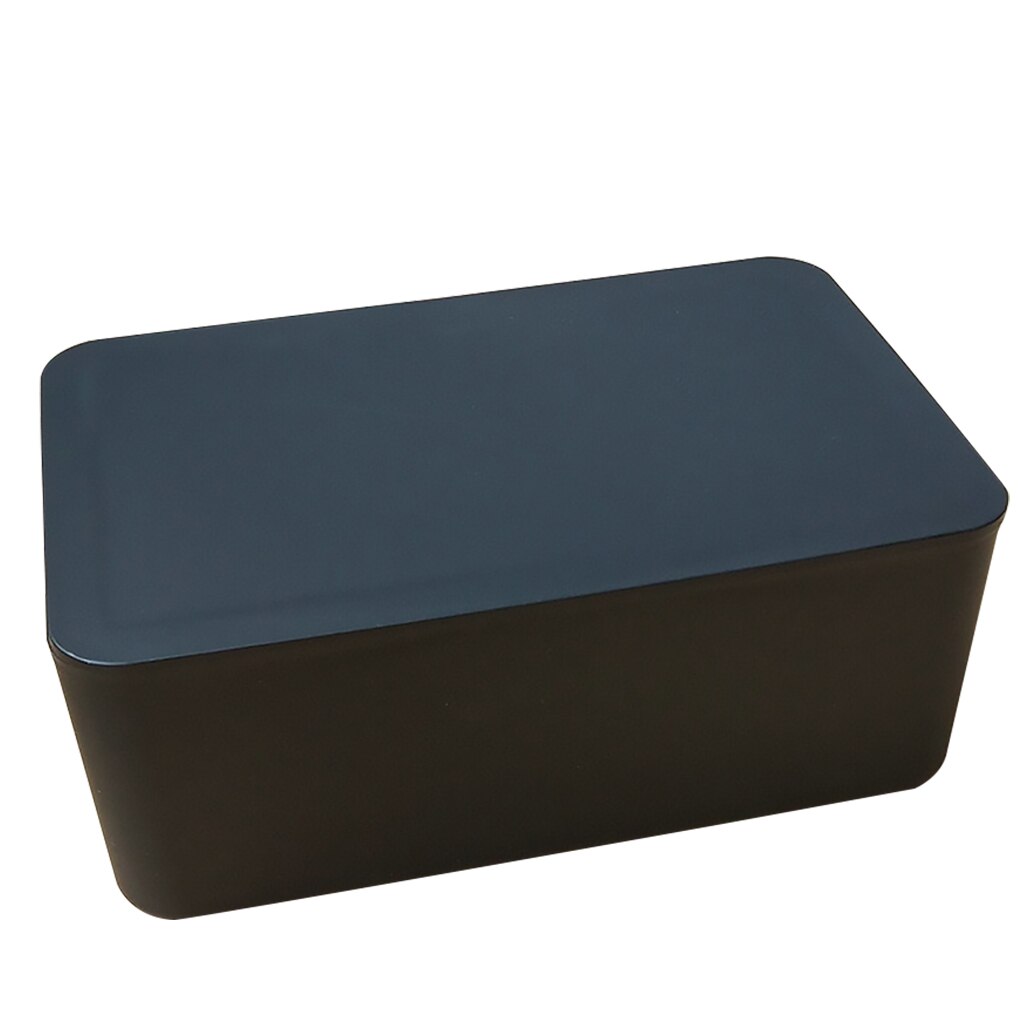 Baby tissues doos met deksel papier dispenser container servetten opbergdoos antislip tissues houder, zwart