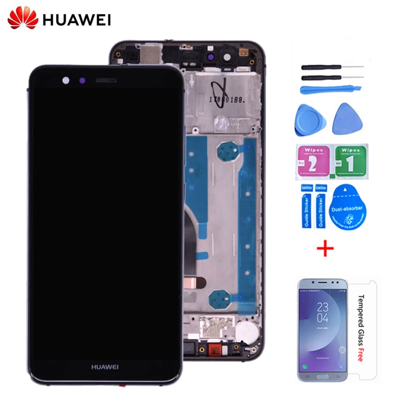 Originale Per Huawei P10 Lite WAS-LX2J WAS-LX2 WAS-LX1A WAS-L03T WAS-LX3 Display LCD Con Touch Screen Digitizer Assembly