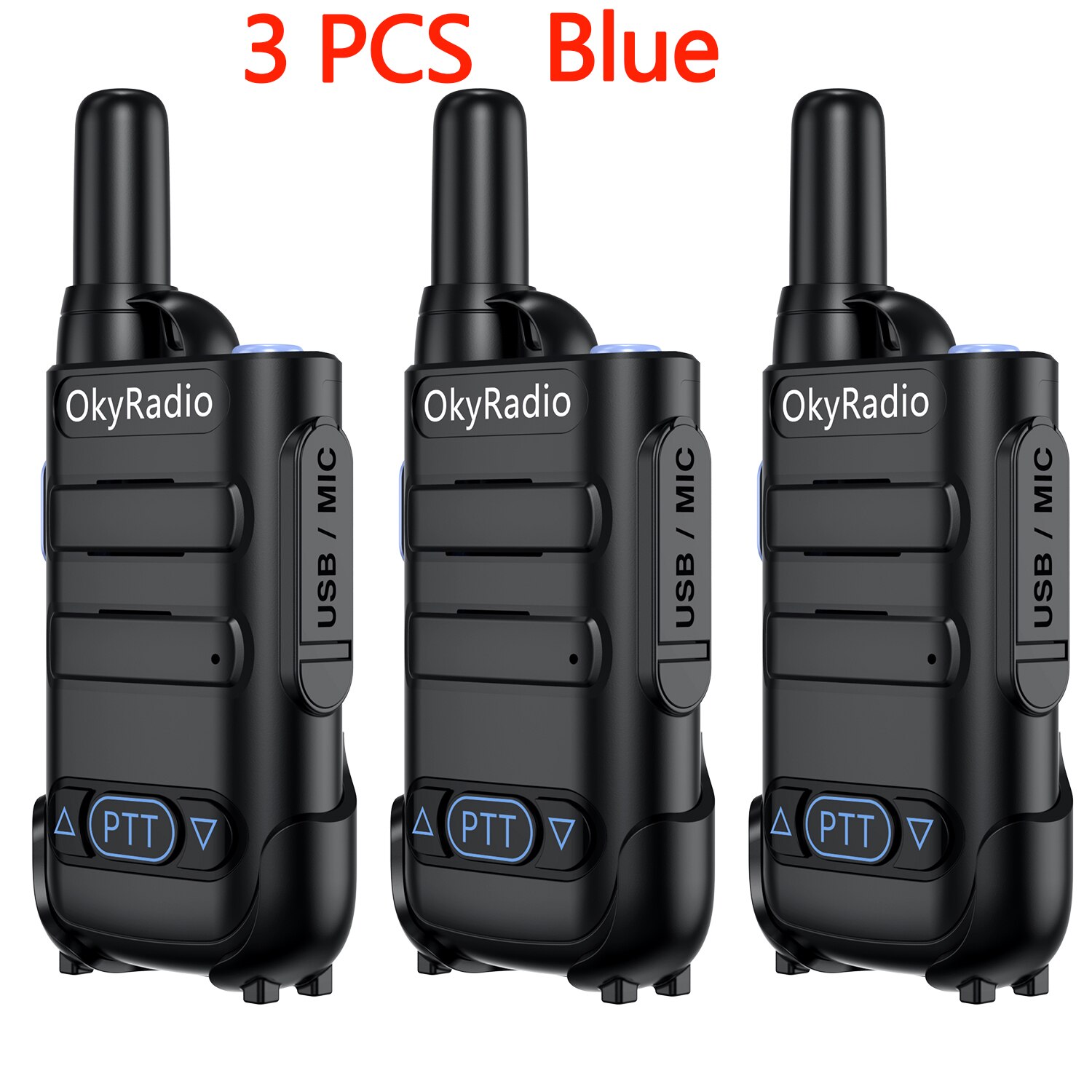 2022 5W Power 470Mhz Werk Walkie-Talkie 6Km Call 4800Mah Batterij Draagbare Waterdichte Walkie-talkie Sterke Anti