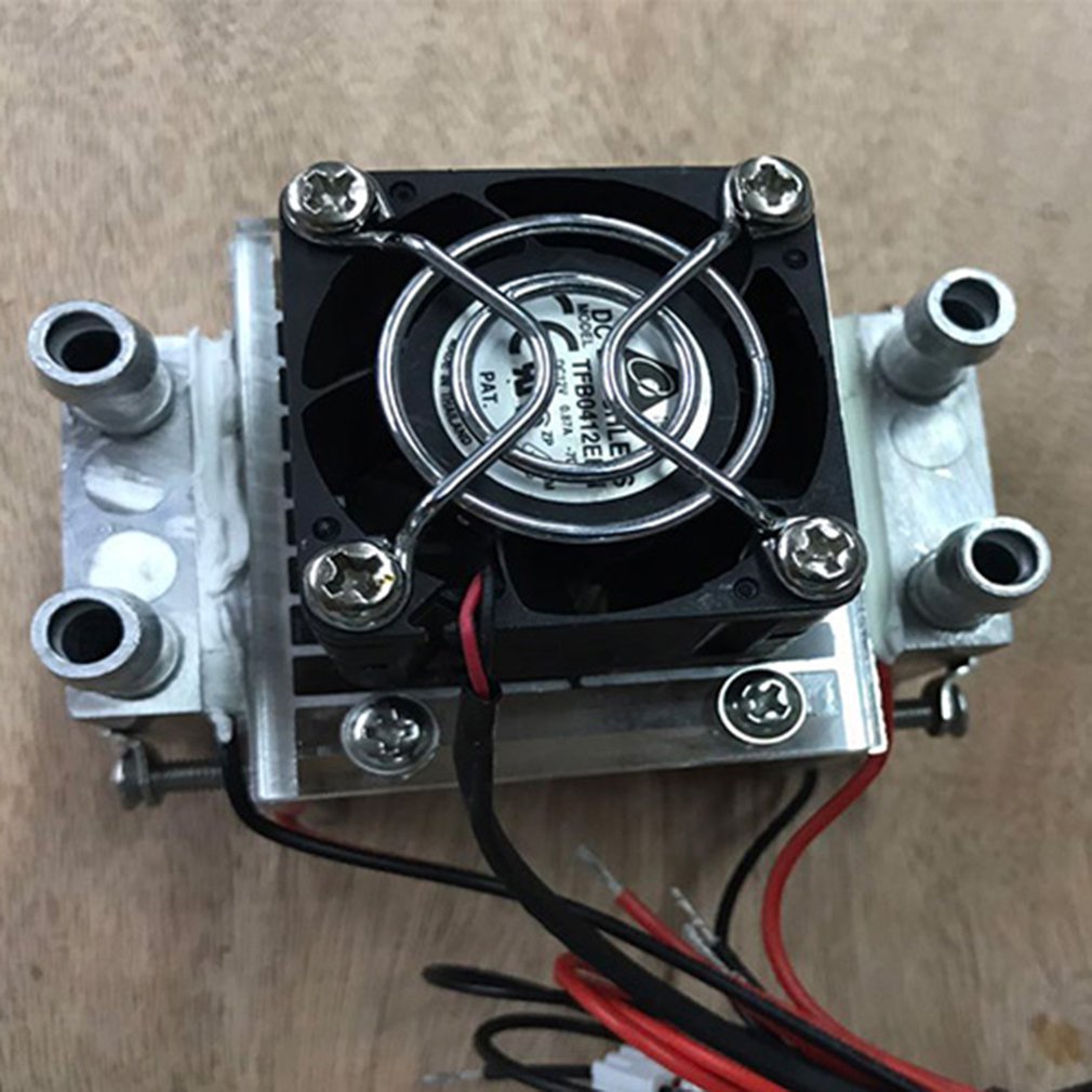 1 Pc Diy 120W Tec Peltier Halfgeleider Koelkast Waterkoeling Airconditioning Mechanisme Voor Koeling En Ventilator