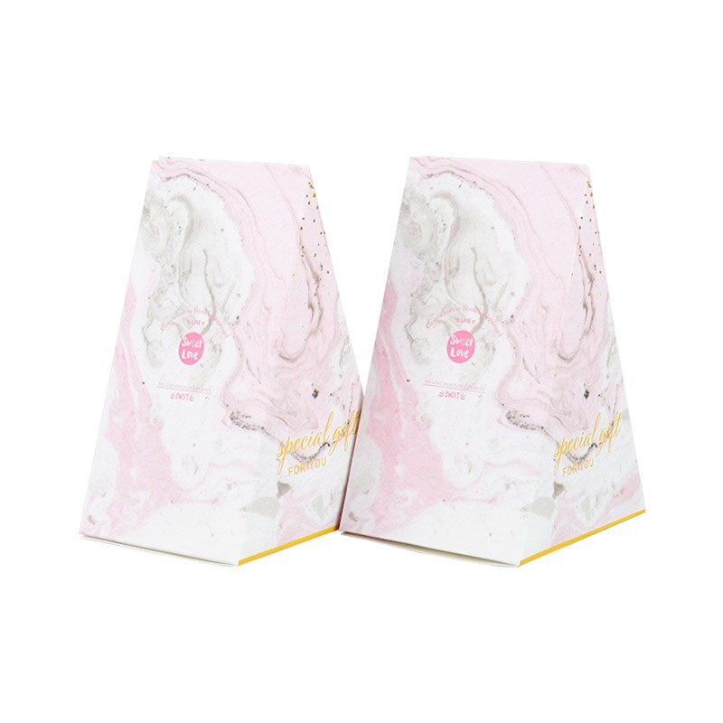 10 sztuk stożek cukierki skrzynka S/L drukowane torby na prezenty pudełka na ślub na urodziny i bociankowe zaopatrzenie solidny czekoladki pakowanie prezentów dekoracje: styl 3-Size L