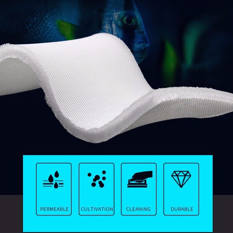 Aquarium Ecological Blanket Filter Cotton Biochemical Cotton Water Purifying Cotton Aquarium Filter Material
