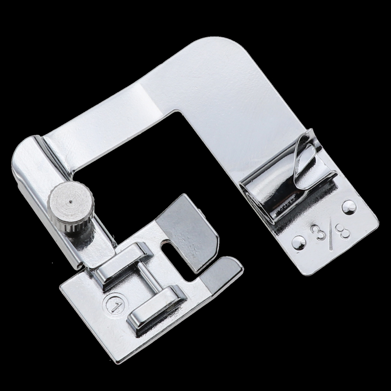 6 rozmiar stóp rolki tkaniny #6290-3/4/5/6/7/8 domowa maszyna robić szycia stopka robić obrębiania zawinięty brzeg stóp przystawki na piosenkarz brat oceniane