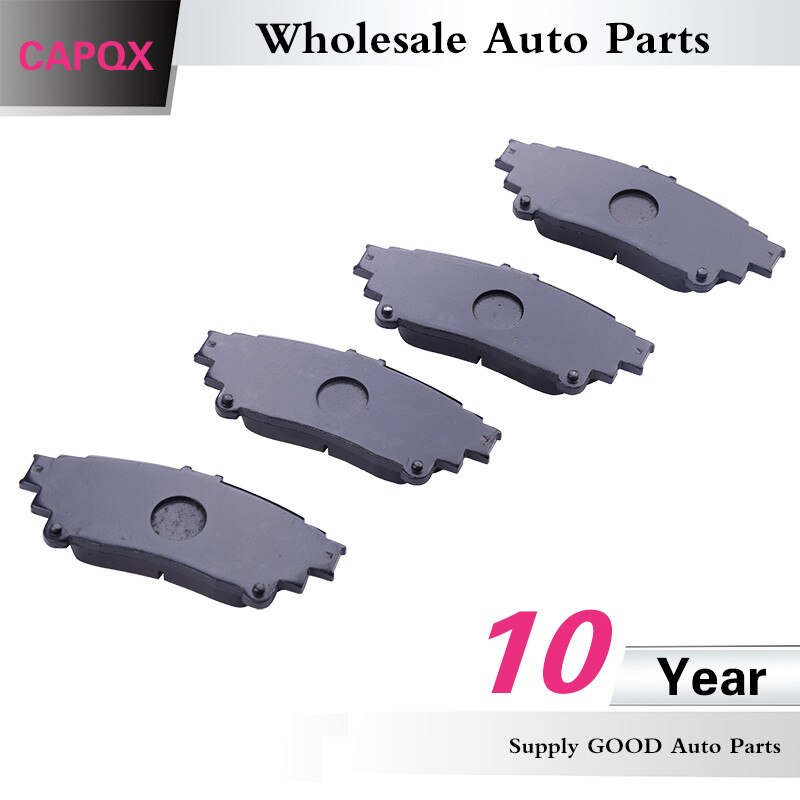CAPQX REAR Brake Pads 04466-47050 04466-47051 For RX270 IS350 IS250 IS300 For SIENNA MIRAI E'Z PRIUS