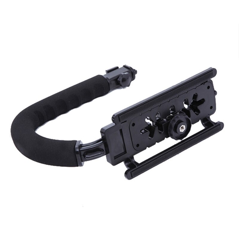 Camera Smartphone Stabilizer Foldable Handle Grip Handheld Video Rig Universal