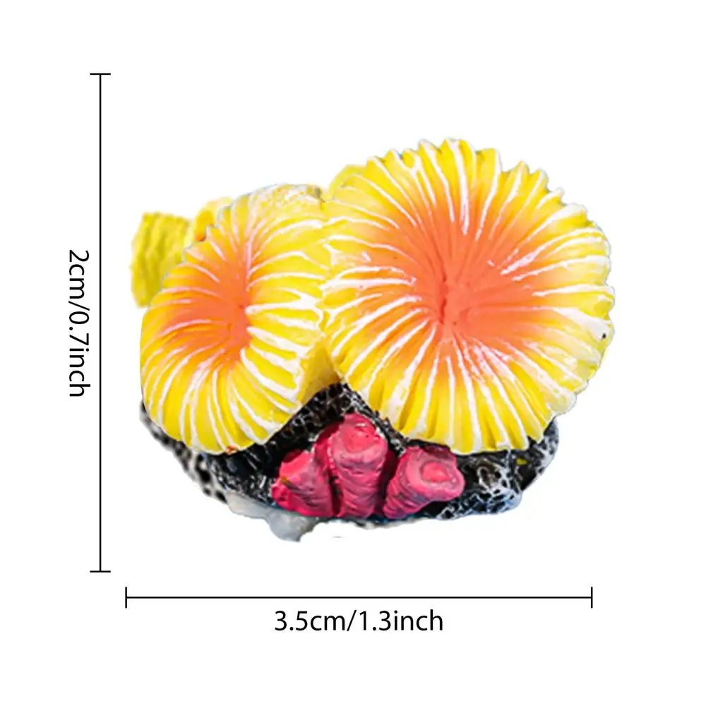 Klein koraal aquarium decor Tiny Sea Coral kunstmatig decor aquarium decor voor aquarium aquarium dierenterrarium en familie: GRIJS