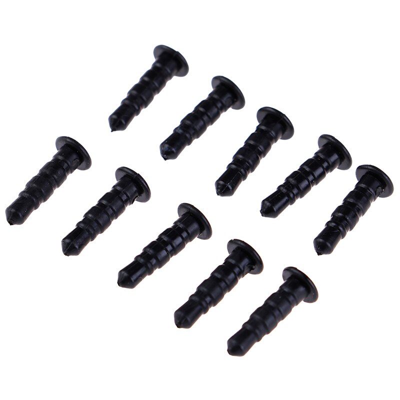 10pcs Plastic Dust Plug 3.5mm Earphones Phone Accessories Phone Pendant Parts For phone Dustproof Plug Caps