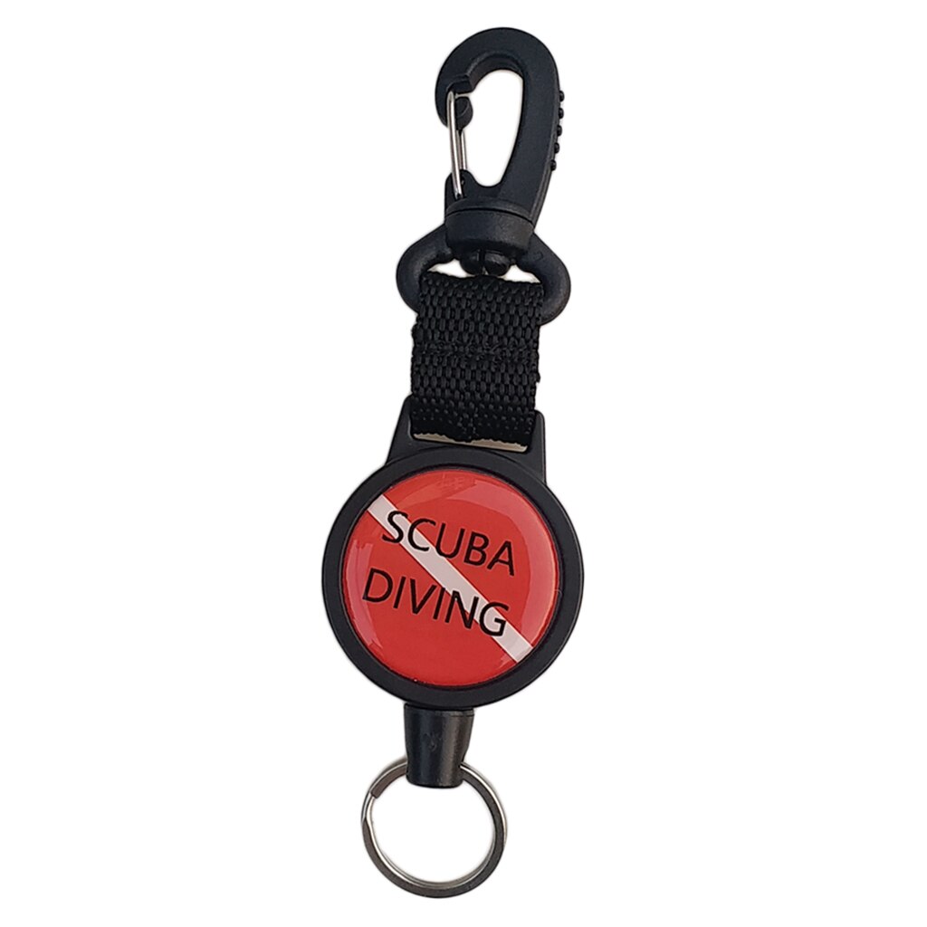 Scuba Diving Lanyard Stainless Steel /Nylon Retractor Cameras Dive Lights Holder Accessories: Nylon