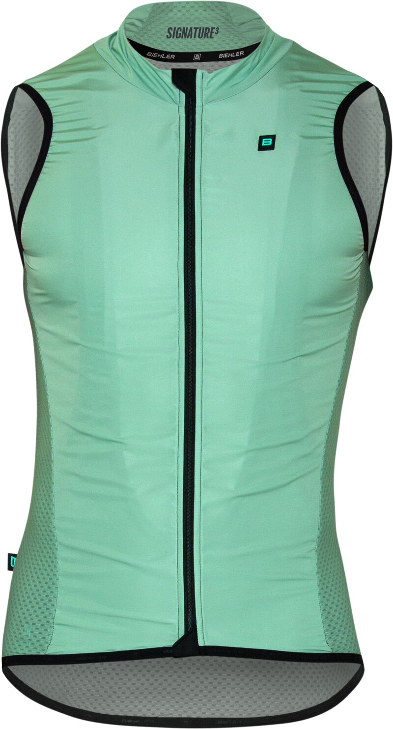 licht windstop gilet radfahren winddichte weste biycle outwear Fahrrad kleidung grau und grün: Grün / M
