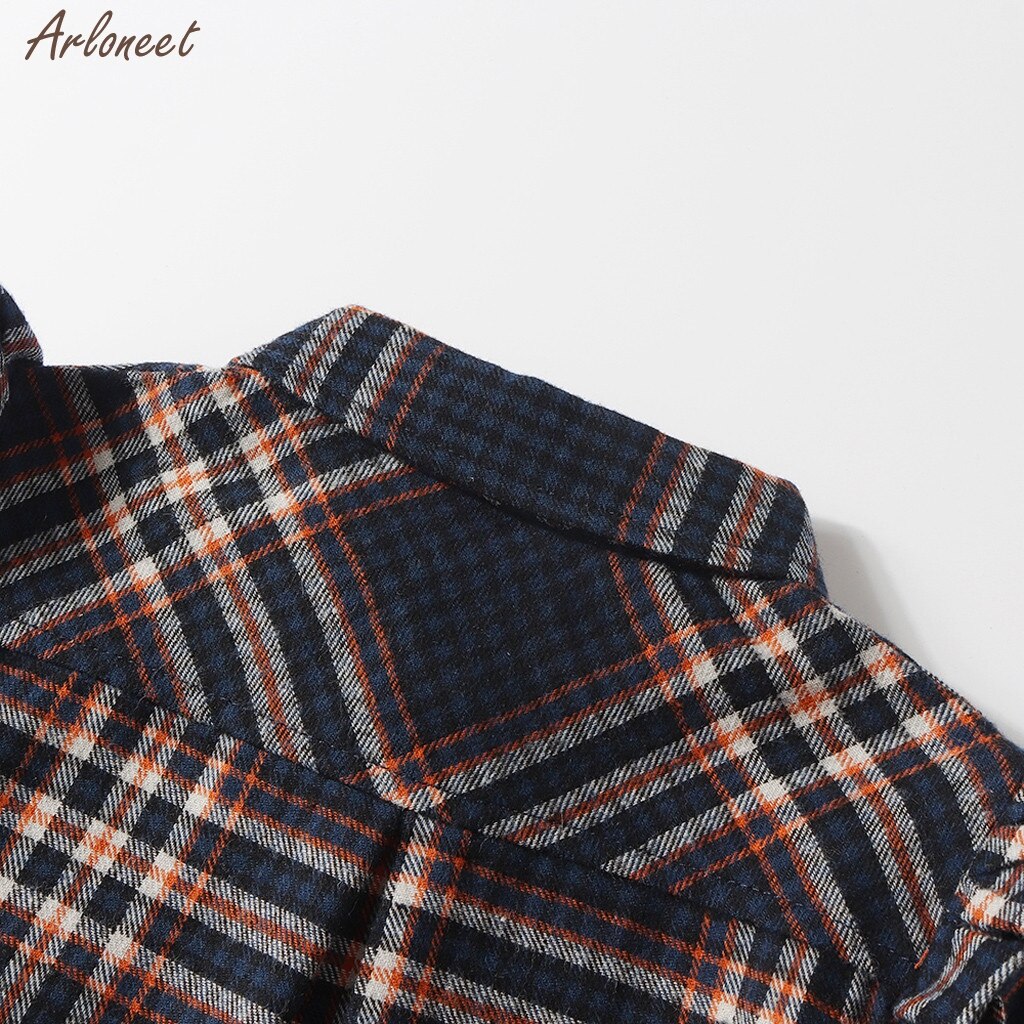 Bambino del bambino Dei Bambini Del Bambino Magliette E Camicette Delle Ragazze di Bowknot Plaid Elastico Polsino Della Camicia Magliette E Camicette Outfits Vestiti Del Bambino Magliette E Camicette Abbigliamento Per Bambini 2020 di Modo di Nuovo