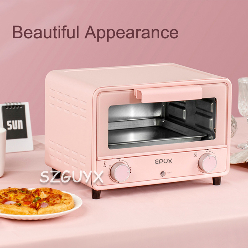 Household electric oven bread cooking machine intelligent synchronous baking household toaster stainless steel electric oven